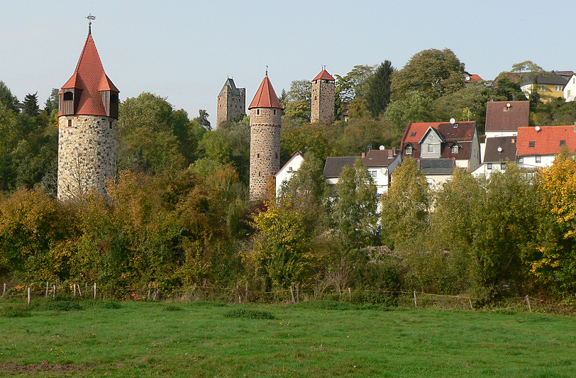 Fritzlar Vier Türme Blick