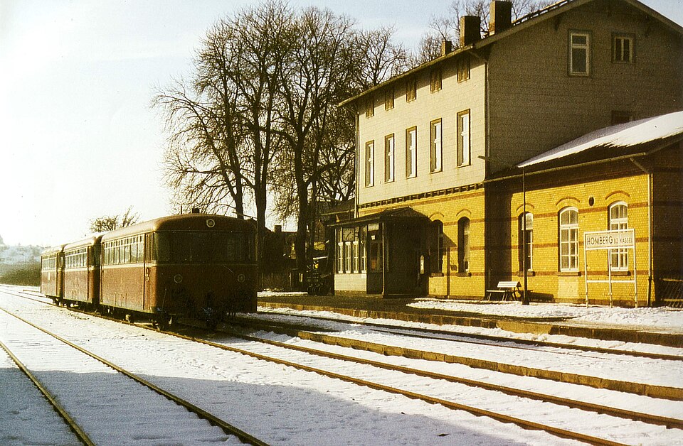 Homberg (Efze): Bahnhof Homberg-Efze