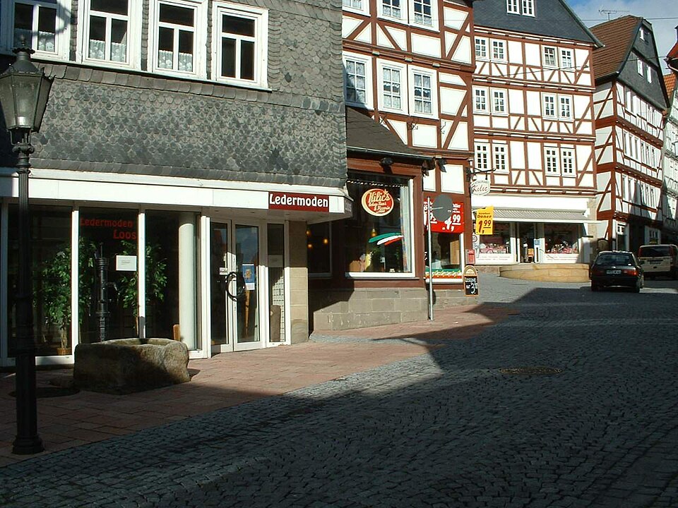 Homberg (Efze): Brunnen und Zisterne Homberg