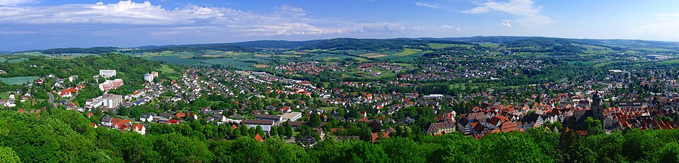 Homberg (Efze): Panorama homberg fullsize