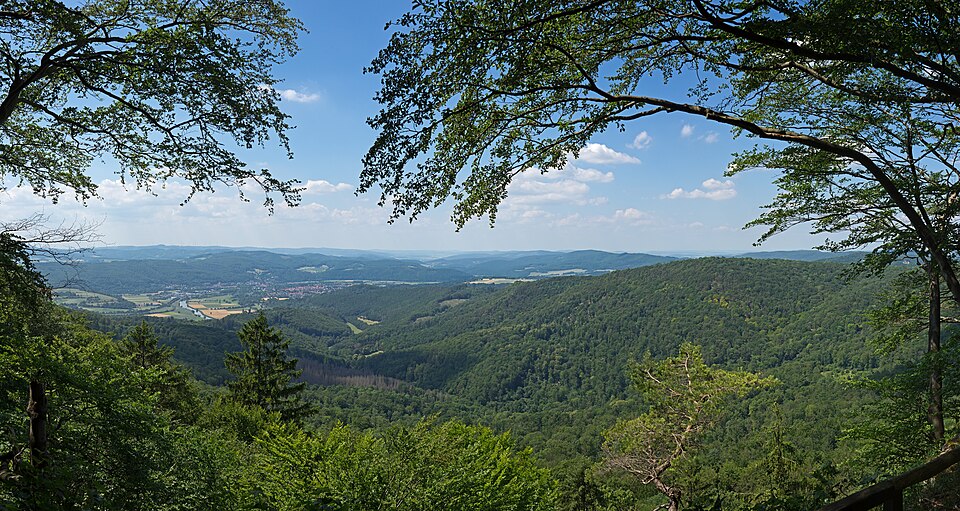 Bad Sooden-Allendorf: Blick ins Werratal
