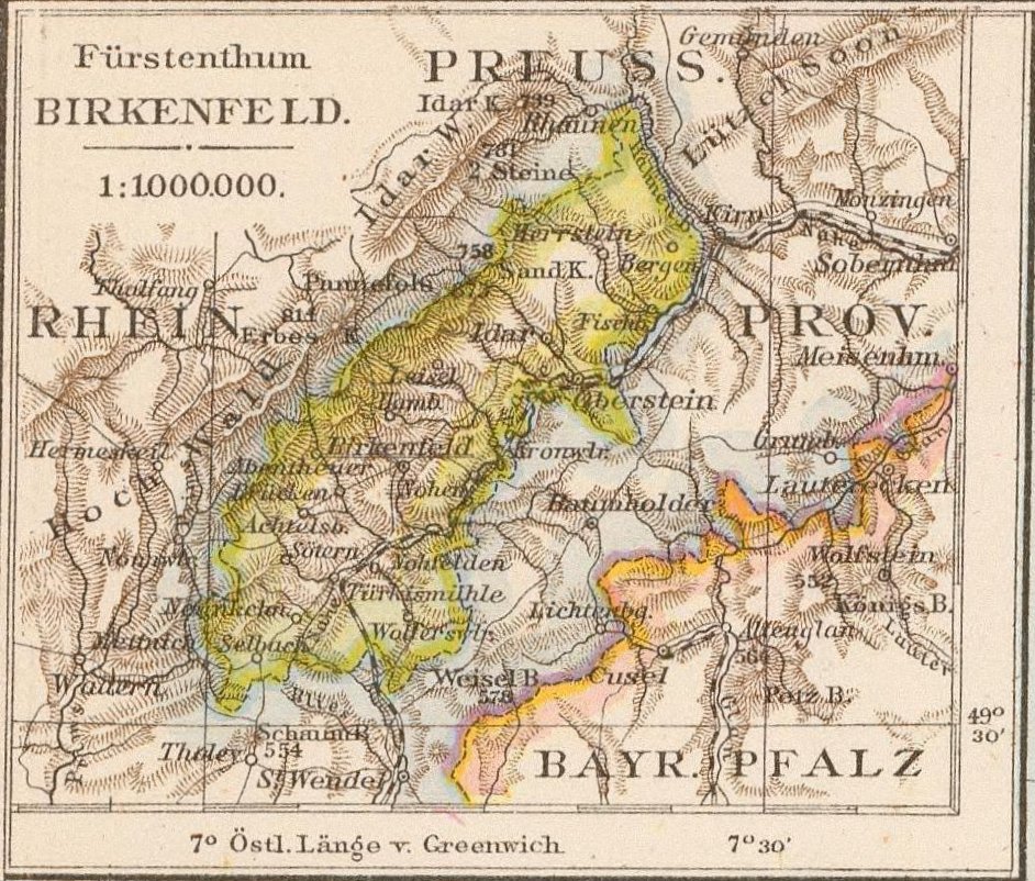 Idar-Oberstein: Fuerstentum Birkenfeld