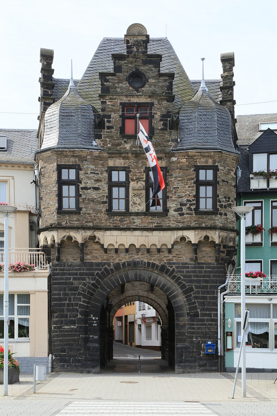 Andernach - Konrad-Adenauer-Allee-Rheinstraße - Rheintor 01 ies