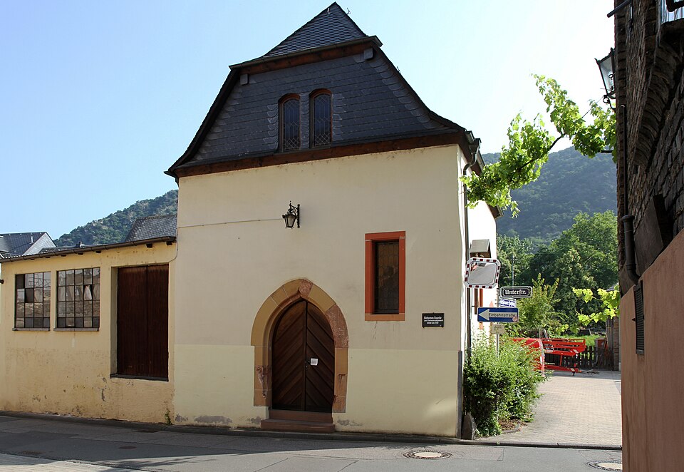 Katharinenkapelle (14. Jh.) Oberwesel, Unterstraße 12