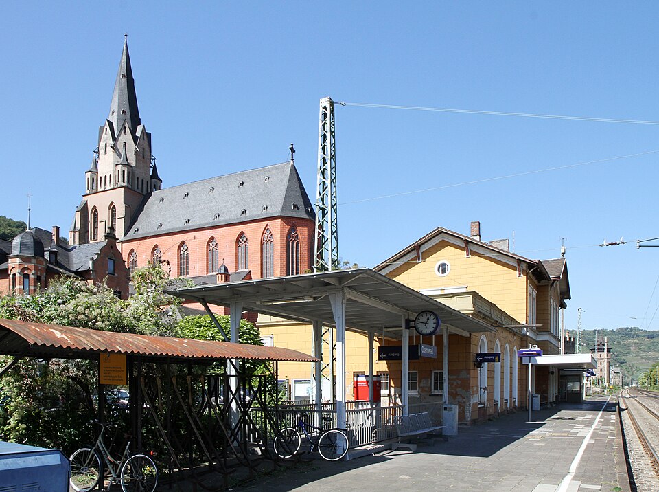 Kulturdenkmäler in Oberwesel, Bahnhof und Liebfrauenkirche