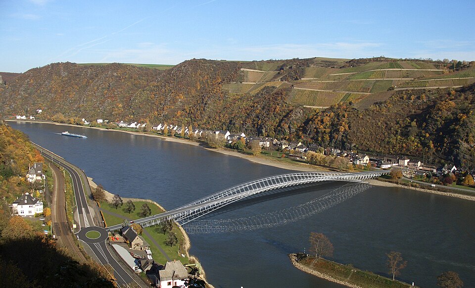 St. Goar: Mittelrheinbrücke