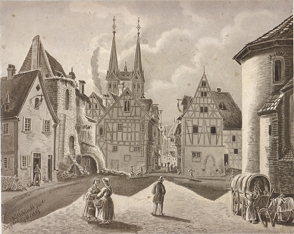 Boppard: Schlad - 28 - Burgplatz