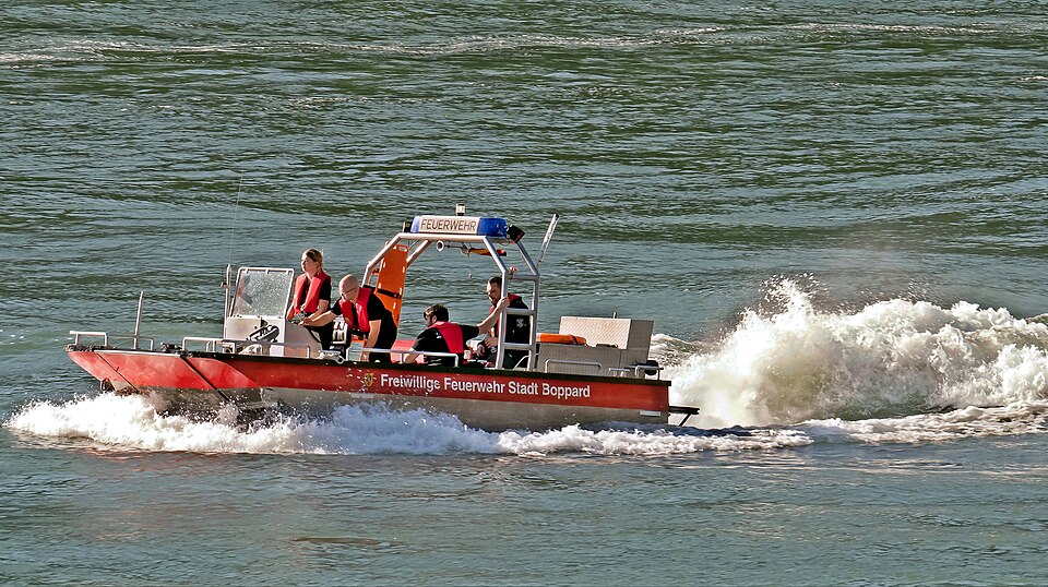 Boppard, Feuerwehr, Mehrzweckboot
