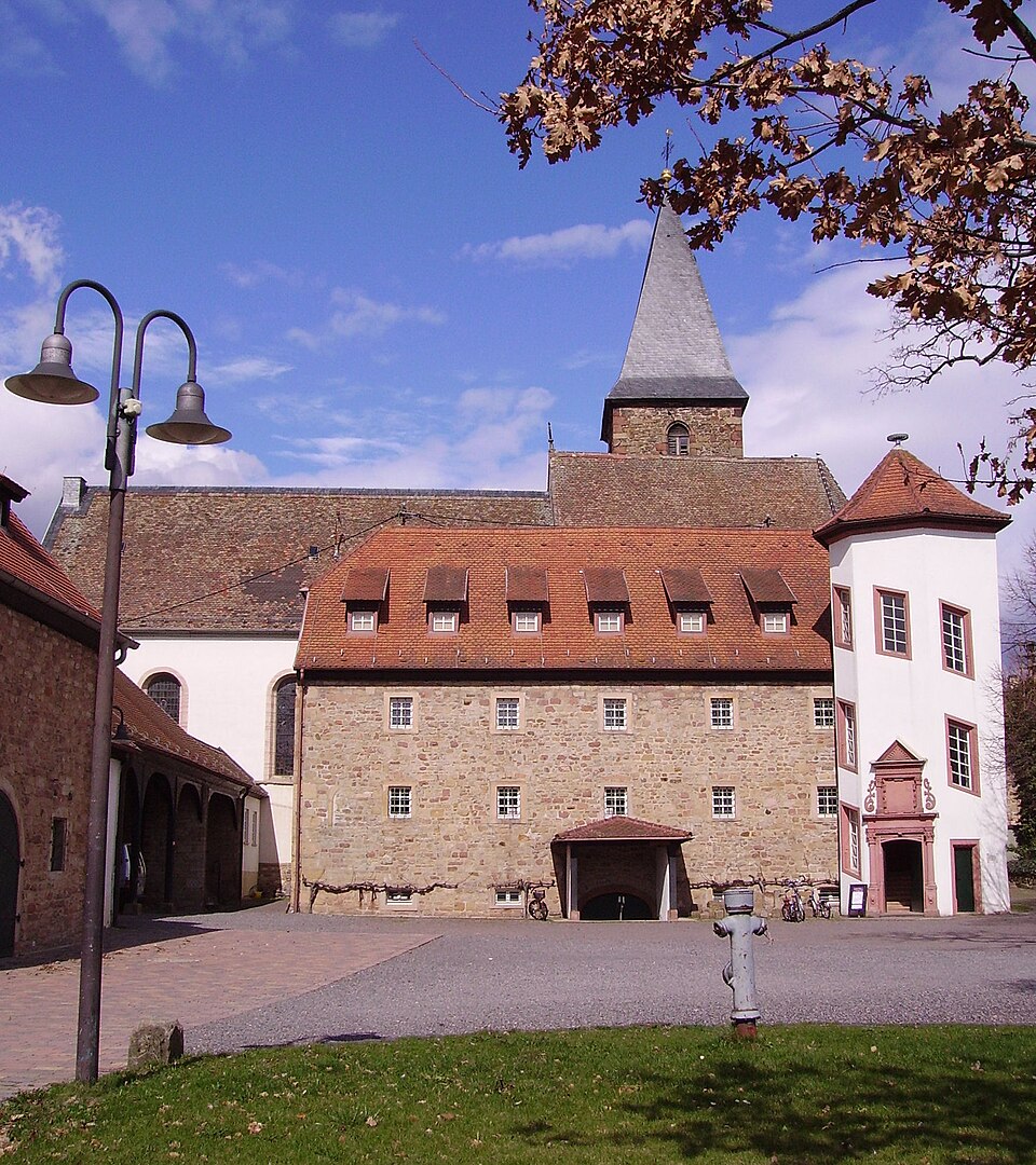 Neustadt an der Weinstraße: Mussbach Kirchturm Storchenturm