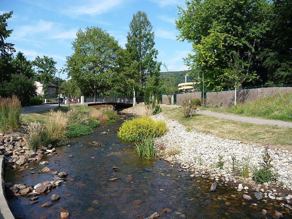 Bad Dürkheim: Isenach in Bad Duerkheim 06