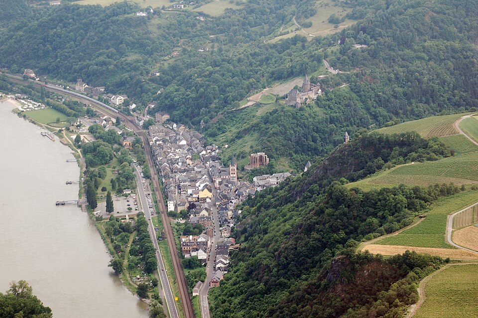 Bacharach Luftbild