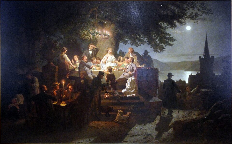 Bacharach: Sommernacht am Rhein