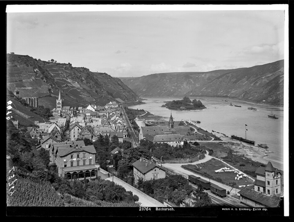 Bacharach: CH-NB Photoglob-Wehrli EAD-WEHR-23764-B
