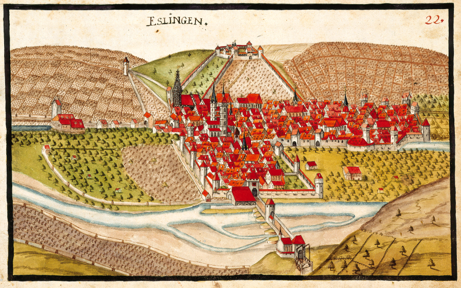 Esslingen am Neckar, Andreas Kieser