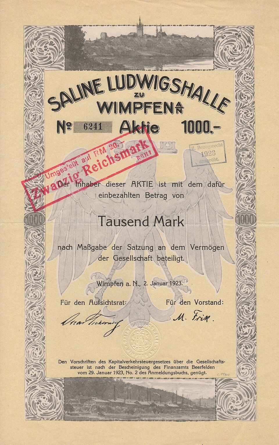 Bad Wimpfen: Saline Ludwigshalle