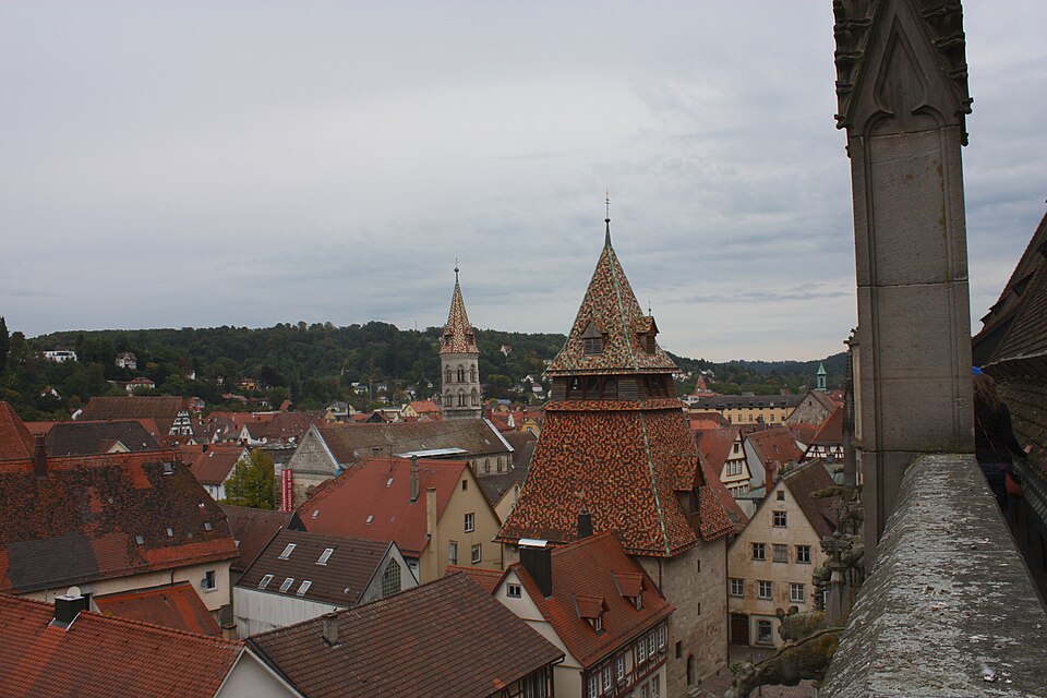 Schwäbisch Gmünd: Glockenturm.GDv.Münster