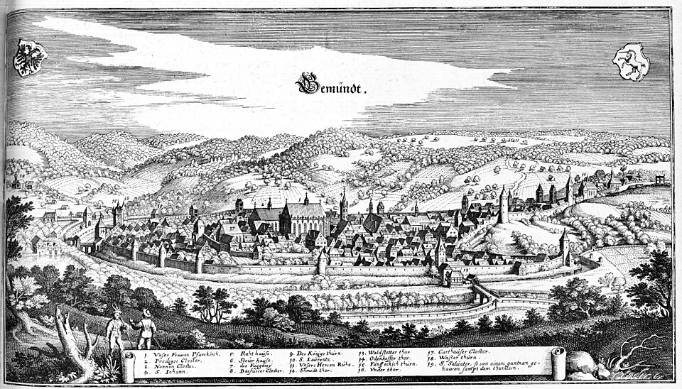 Schwäbisch Gmünd: De Merian Sueviae