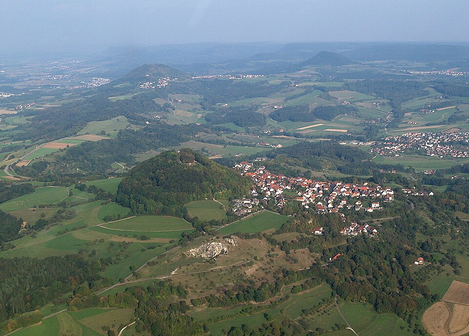 Schwäbisch Gmünd: Drei Kaiserberge Luftbild