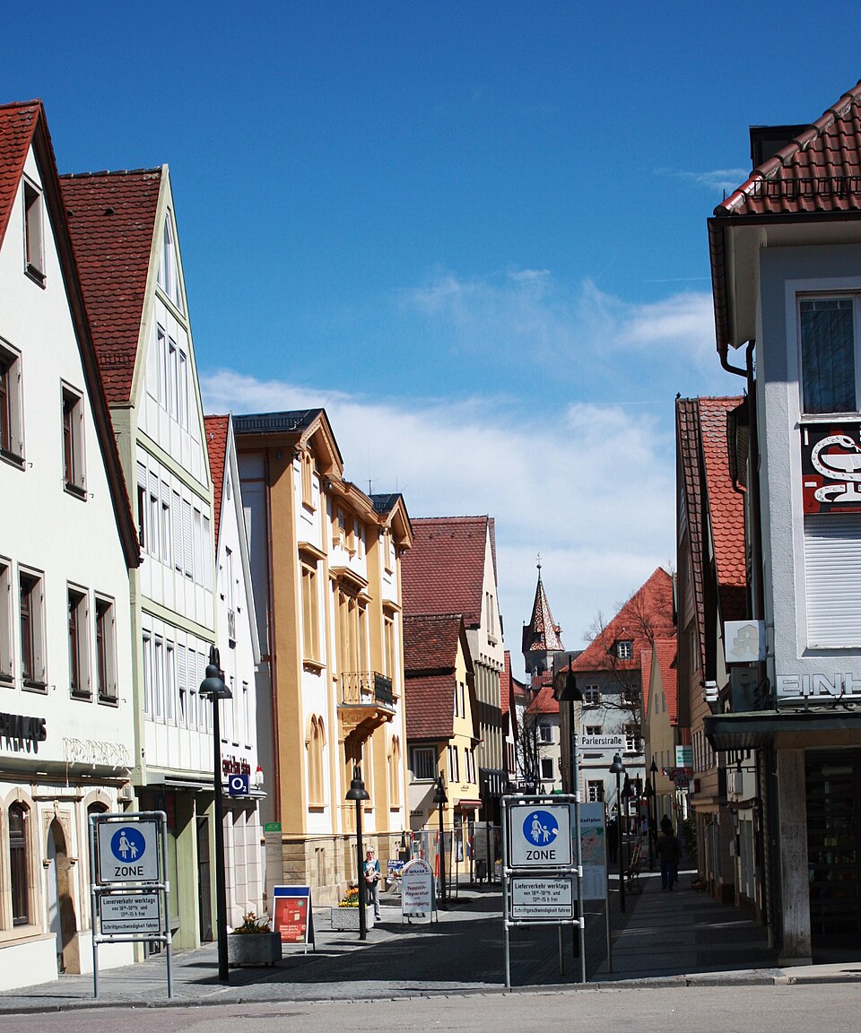 Schwäbisch Gmünd: Eingang-Bocksgasse