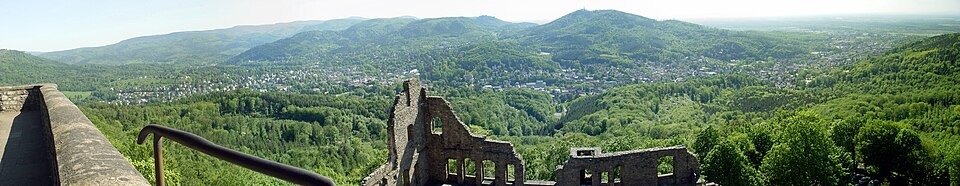 Teilpanorama Baden-Baden Nord Ost