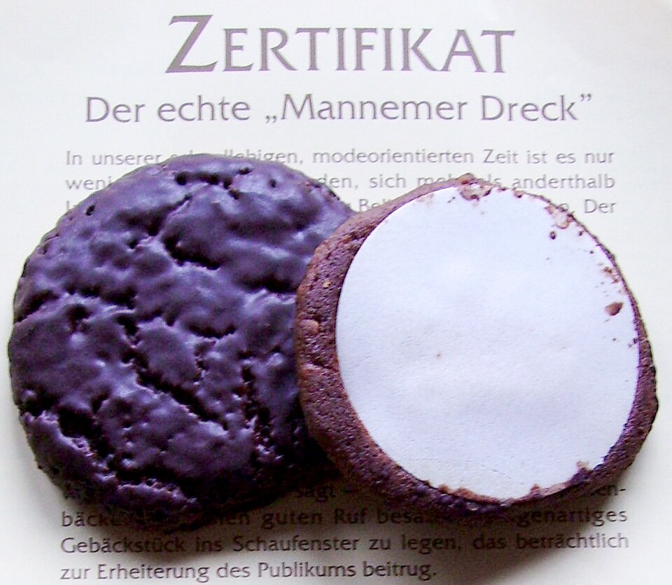 Mannheimer Dreck Zertifikat