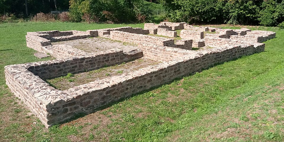 Römerbad Walldürn Grundmauern