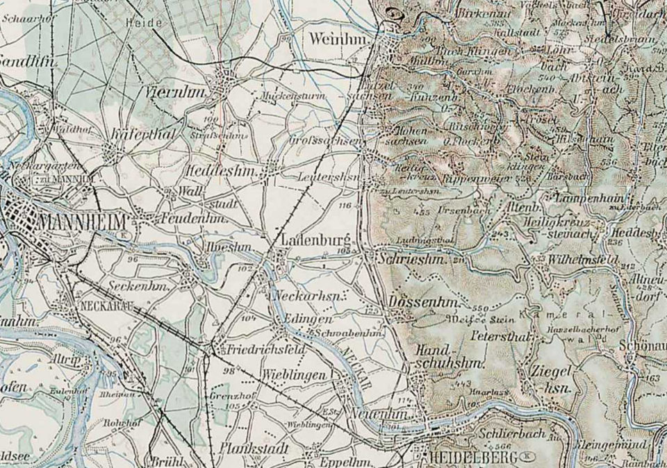 Ladenburg: Hirschberg