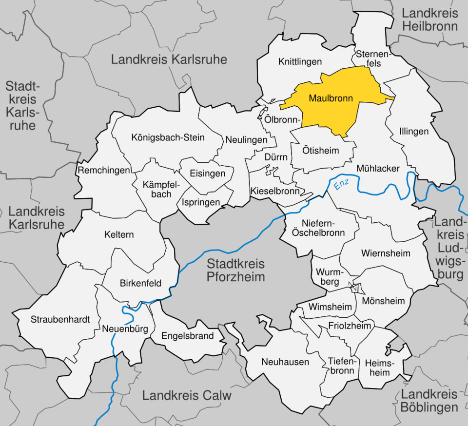 Maulbronn im Enzkreis