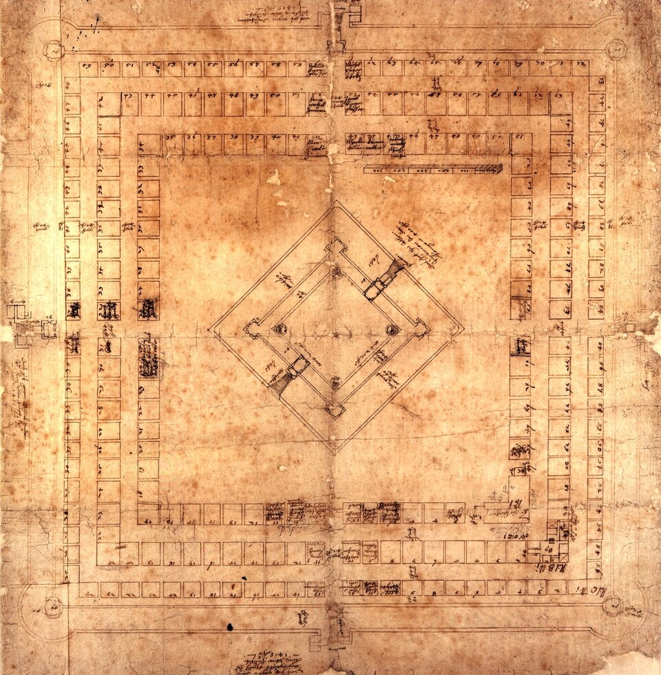Freudenstadt Dreizeilenplan