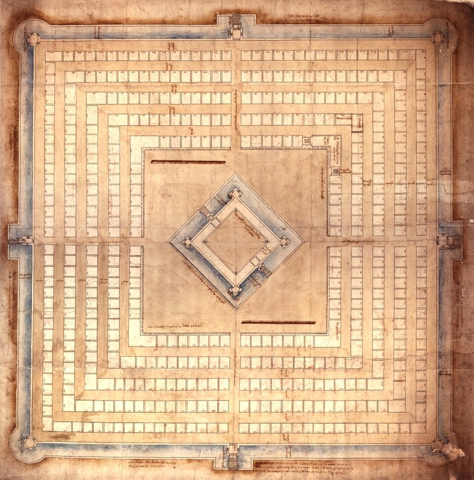 Freudenstadt Fünfzeilenplan