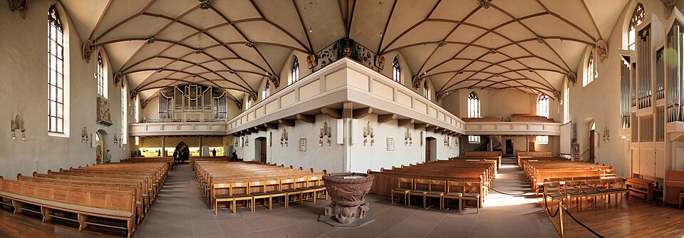 Freudenstadt Stadtkirche Innenraum