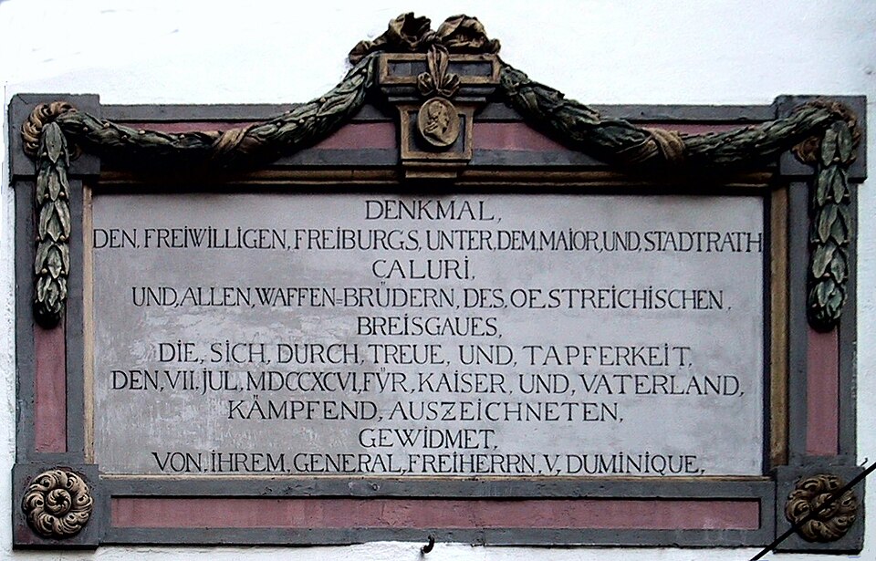 Freiburg im Breisgau: Franz revolutionskrieg
