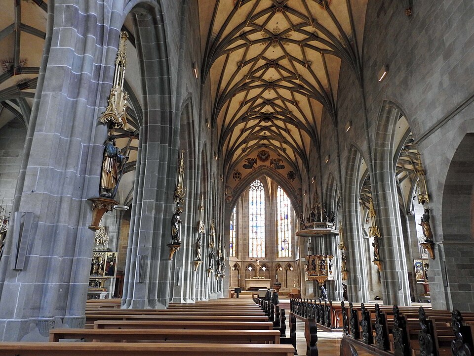 Rottweil - Hl-Kreuz-Münster Innen 02