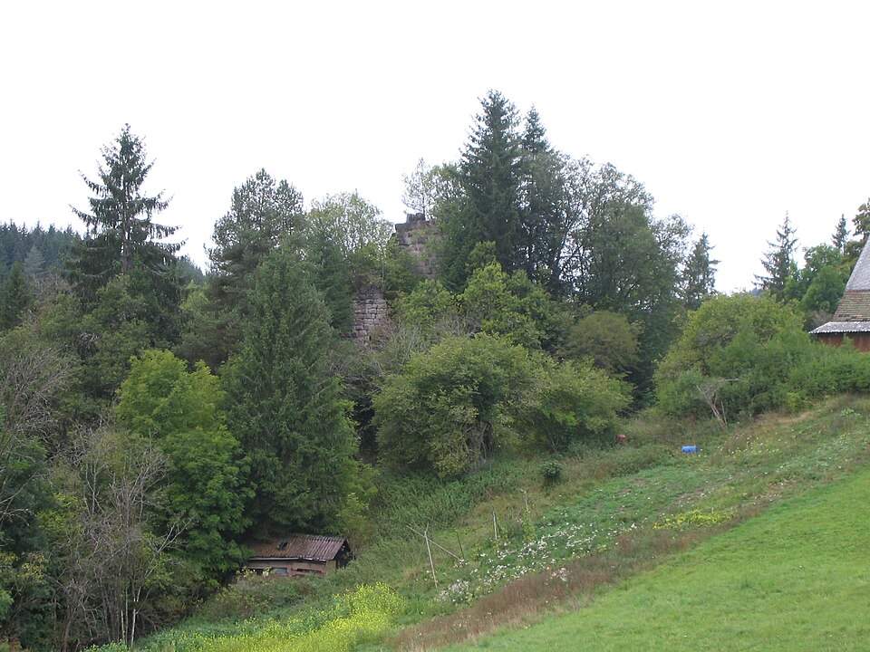 Donaueschingen: Ruine Zindelstein