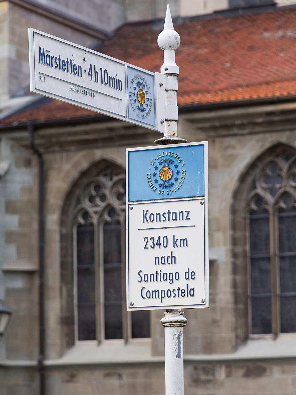 Jakobsweg-Schwabenweg, Start beim Konstanzer Münster