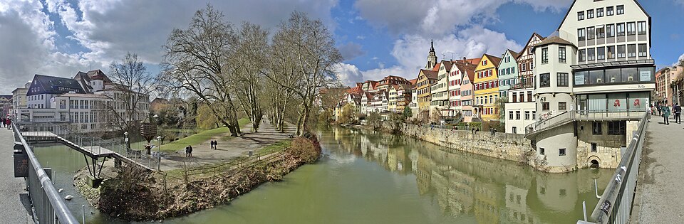 Neckarfront Tübingen 7. März