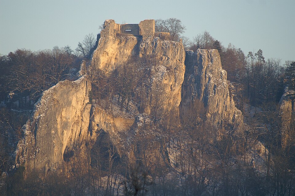 Blaubeuren: Rusenschloß, Große Grotte