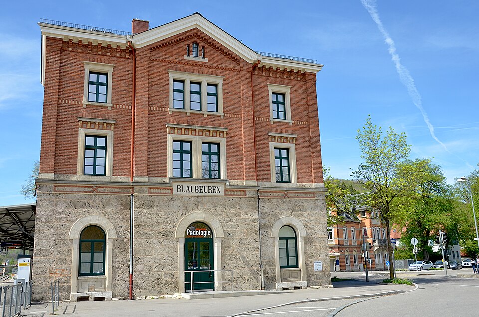 Railway station Blaubeuren