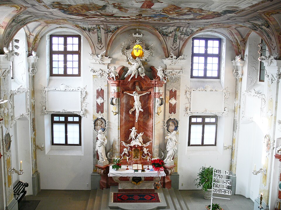 Meersburg Schlosskirche Altar