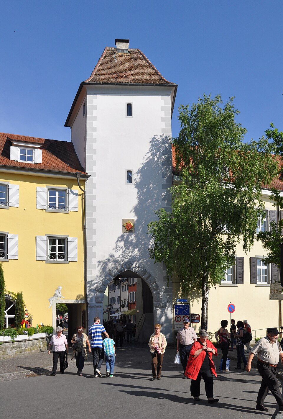 Meersburg Unterstadttor Feldseite