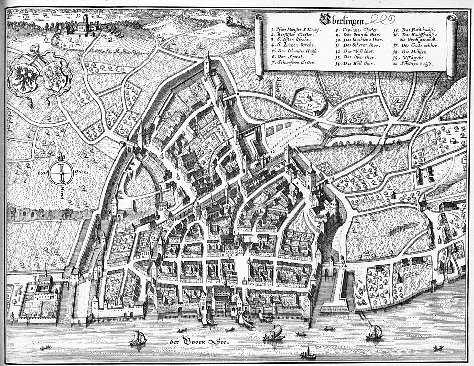 Überlingen: De Merian Sueviae