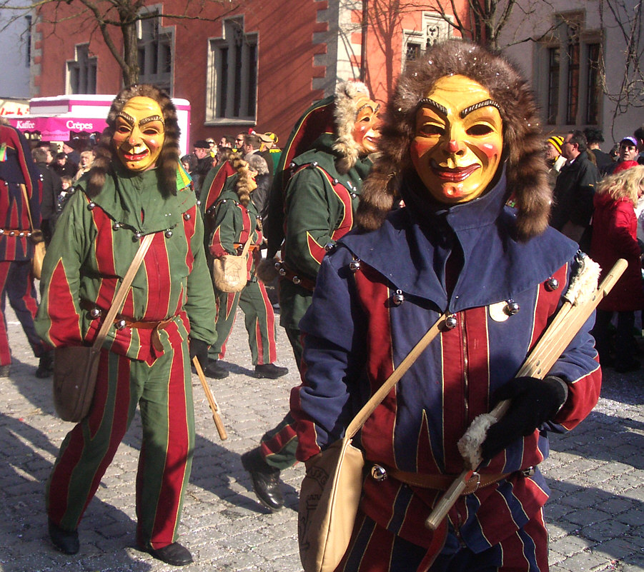 Ravensburg Fasnet Papierkrattler