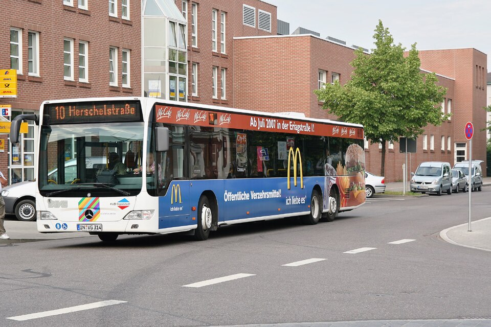 Ingolstadt: INVG-Bus Hbf