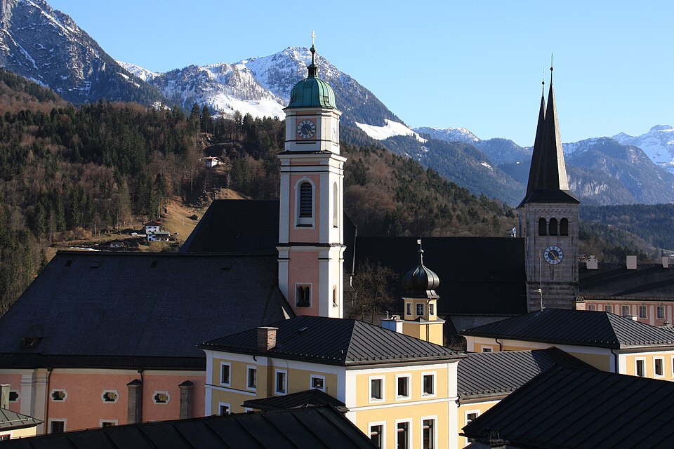 Berchtesgaden Stiftskirche und Pfarrkirche