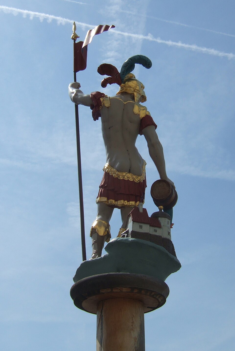 Bad Tölz Skulptur Heiliger Florian