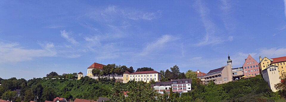 Schloss Dachau und Schlossberg - Panorama