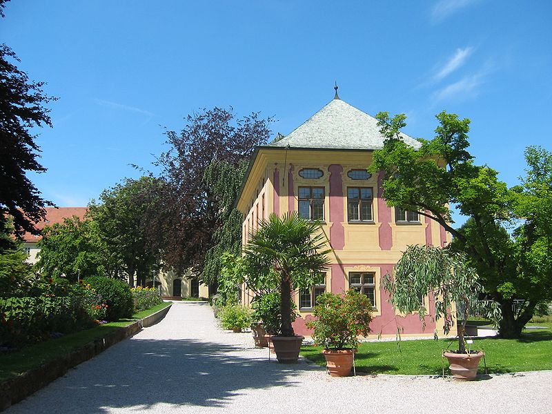 Freising: Weihenstephan klostergarten
