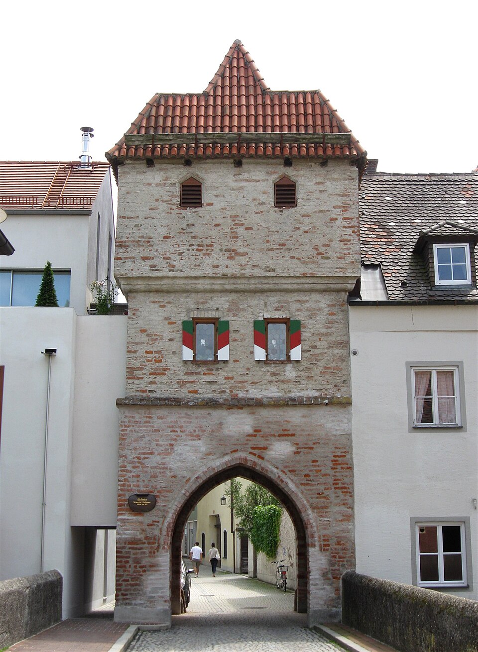 Landsberg am Lech: Baeckertor Landsberg