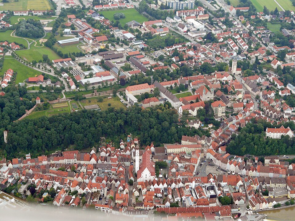 Landsberg am Lech: Segelflug Geratshofen - Landsberg, LL Altstadt