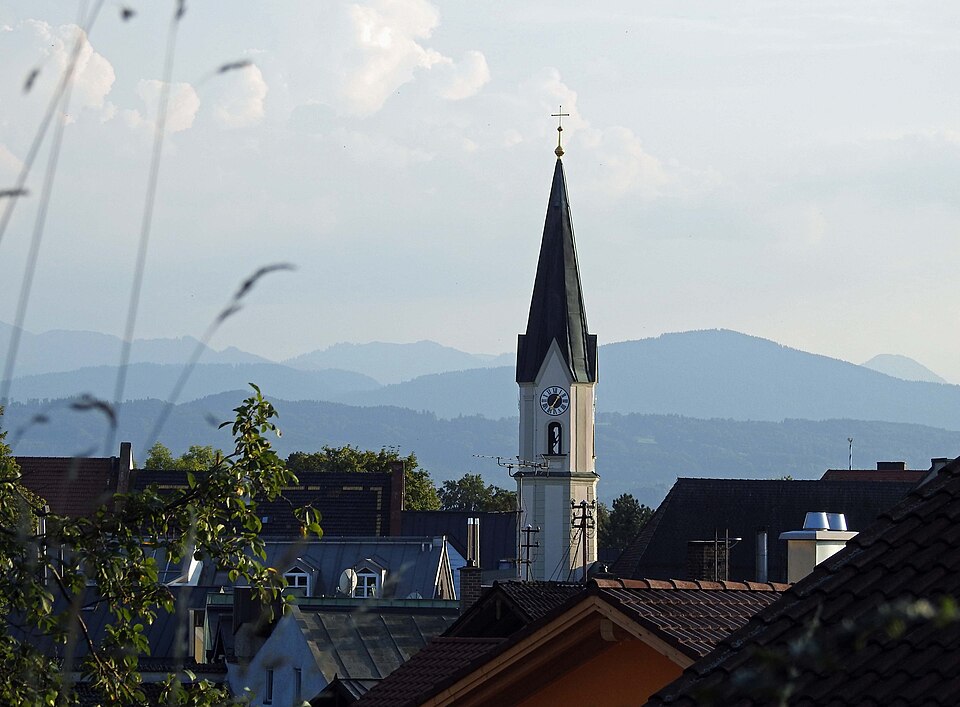 Bad Aibling, RO - Am Klafferer - St Sebastian v NO, Mangfallgeb